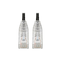 Tripp Lite Cat6 Gigabit Snagless Utp Slim Black 7ft (N201S07BK)
