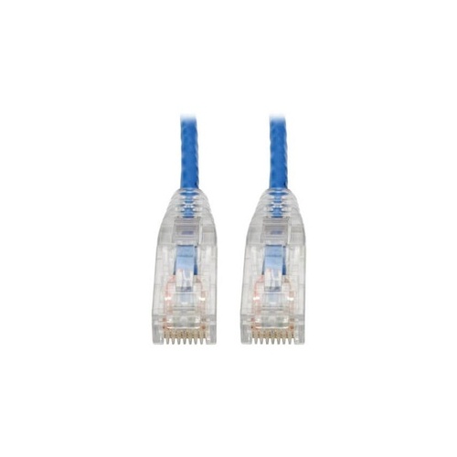 Tripp Lite Cat6 Gigabit Snagless Utp Slim Blue 7ft (N201S07BL)