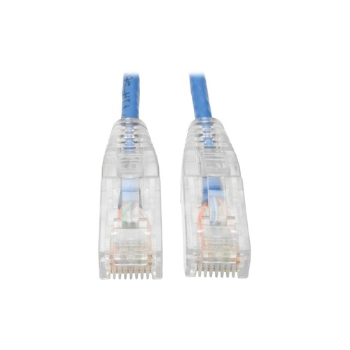Tripp Lite Cat6 Gigabit Snagless Utp Slim Blue 10ft (N201S10BL)
