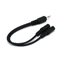Monoprice Stereo Plug/two Stereo Jack Cable 6in (667)