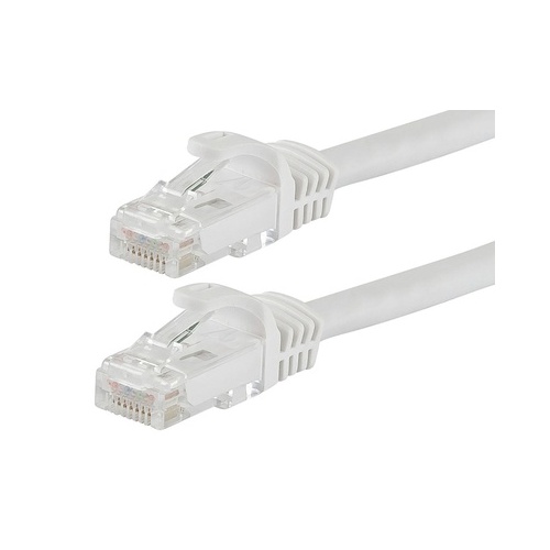Monoprice Cat6 Utp Cable_ 7ft White (11392)