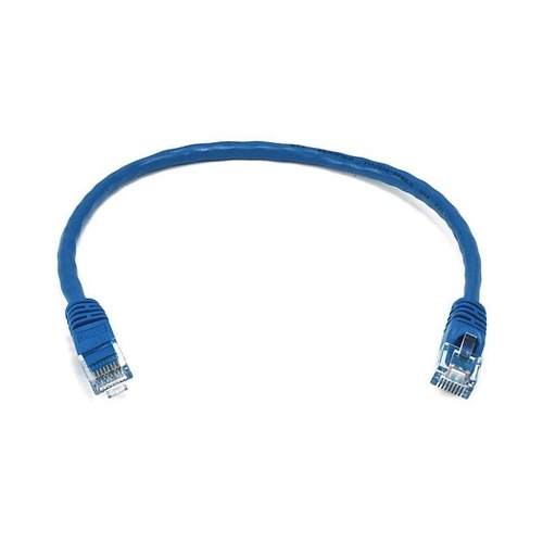 Monoprice Cat5e 24awg Utp Patch Cable_ 1ft Blue (2127)