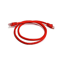 Monoprice Cat5e 24awg Utp Patch Cable_ 3ft Red (2134)