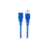 Monoprice 1ft 18awg Blue Power Cord Cable (33557)