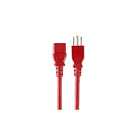 Monoprice 3ft 18awg Red Power Cord Cable (33564)