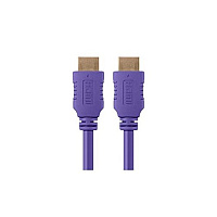 Monoprice High Speed Hdmi Cable_ 3ft Purple (4022)