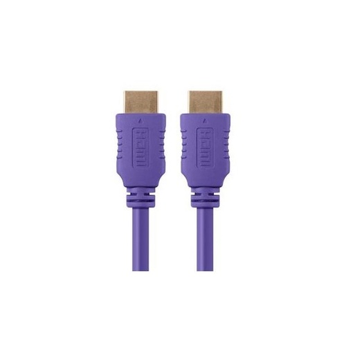 Monoprice High Speed Hdmi Cable_ 3ft Purple (4022)