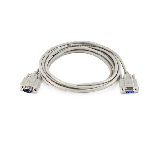 Monoprice Null Modem Db9 M/f Molded Cable 10ft (476)