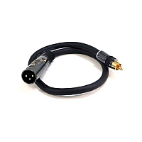 Monoprice Xlr M To Rca M Cable 1.5ft (4775)
