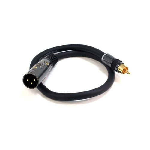 Monoprice Xlr M To Rca M Cable 1.5ft (4775)