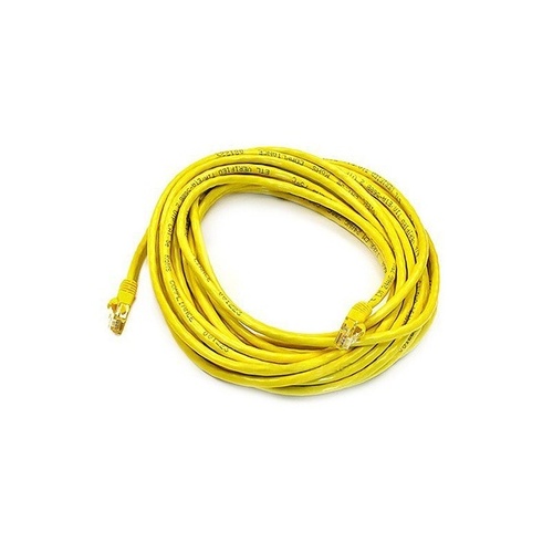 Monoprice Cat5e Patch Cable_ 30ft Yellow (5000)