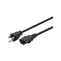 Monoprice Power Cord W/ 3 Cond C13/5-15p) - Blk 3 (5284)