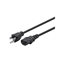 Monoprice Power Cord Cable 1ft - Black (5289)