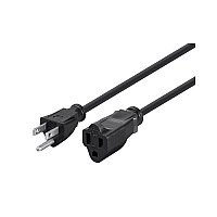 Monoprice Power Cord Cable - 10ft Black (5300)