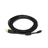 Monoprice Usb 2 A M/mini-b 5p M 28/24awg 10ft (5449)