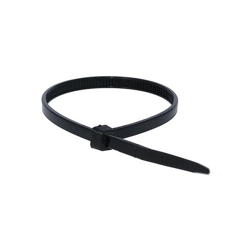 Monoprice Cable Tie 8 Inch 40lbs_ 100pcs/pk Black (5761)