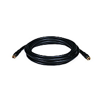 Monoprice Rg6 75ohm_coax W F Type10ft - Black (6313)