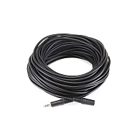 Monoprice Stereo Plug M/f Cable - Black 75ft (652)