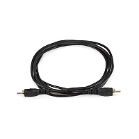 Monoprice Rca Plug/plug M/m Cable - Black 6ft (653)