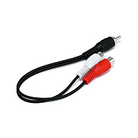 Monoprice Rca Plug/2 Rca Jack Cable-6in 6ft (663)