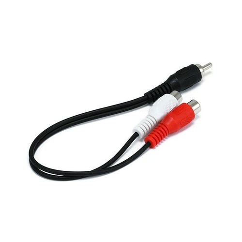 Monoprice Rca Plug/2 Rca Jack Cable-6in 6ft (663)