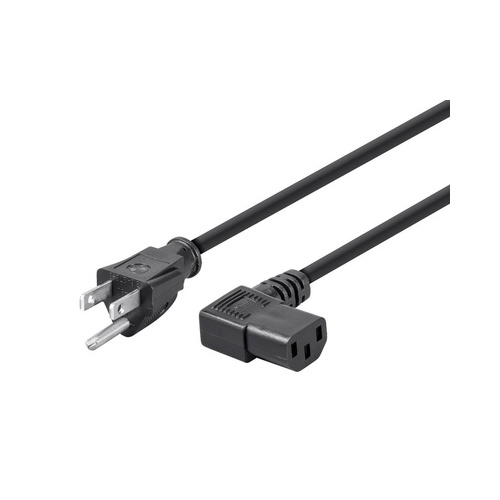 Monoprice Right Angle Power Cord Cable 3ft (7675)