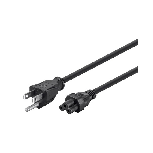 Monoprice Grounded Ac Power Cord_ 3ft Black (7687)
