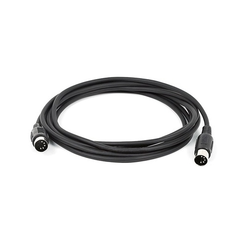 Monoprice Midi With 5 Pin Din Plugs - Black 10ft (8533)