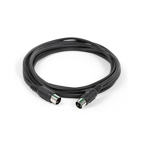 Monoprice Midi Cable With 5 Pin Din Plugs - Black (8534)