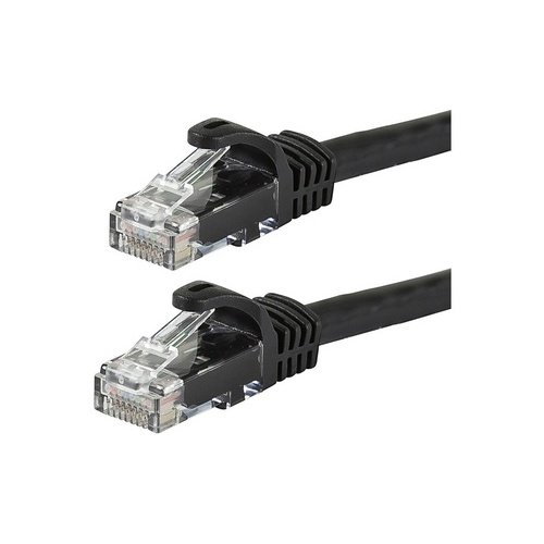 Monoprice Cat6 Utp Cable_ 1ft Black (9795)