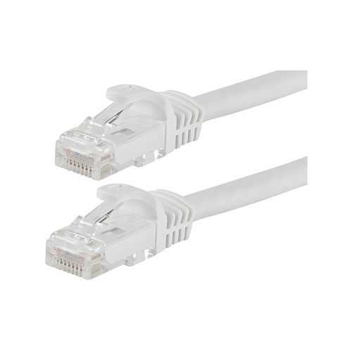 Monoprice Flexboot Cat6 24awg Cable_ 25ft White (9826)