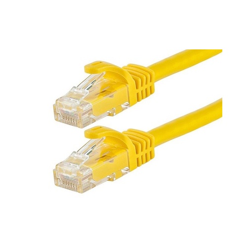 Monoprice Flexboot Cat6 24awg Cable_ 25ft Yellow (9872)