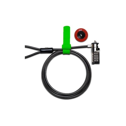 ChargeTech Anti-theft Cable - Combo Lock - 6 Ft (CT200002)