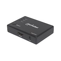 Manhattan - Strategic Manhattan 4k Compact 3-port Hdmi Switch (207676)