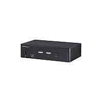 StarTech 2port Displayport Kvm Switch 4k 60hz Taa (SV231DPU34K)
