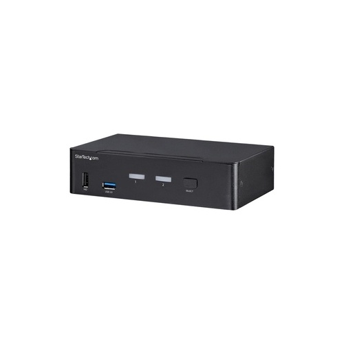StarTech 2port Displayport Kvm Switch 4k 60hz Taa (SV231DPU34K)