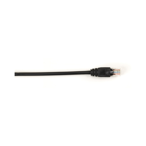 Black Box Cat6 250-mhz Molded Snagless Stranded Ethernet Patch Cable-unshielded(utp),cm Pvc(rj45 M/m),black,1-ft.(0.3-m),25-pack (6PC001BK25PAK)