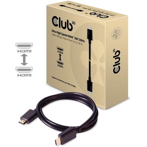 Club 3D Hdmi 2.1 Ultra High Speed Cable 1m/3.28f (CAC1371)