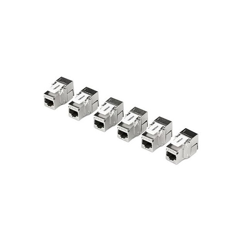 Trendnet Shielded Cat6a Keystone Jack - 6- Pack (TCK06C6A)
