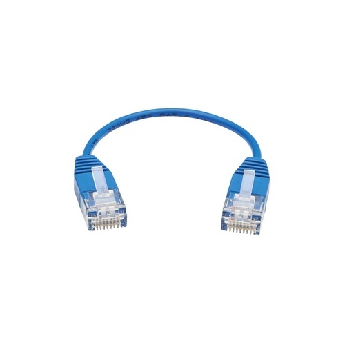 Tripp Lite Cat6 Ethernet Cable Ultra-slim Blue 6in (N200UR6NBL)