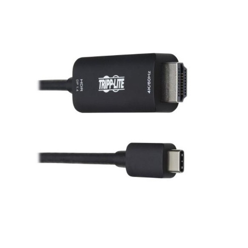 Tripp Lite Usb C To Hdmi Adapter Cable 4k60hz 6ft (U444006HDR4BE)