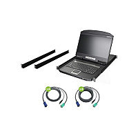 Iogear Widescreen Lcd 8 Port Kvm W/cables (GCL1908WKITU)