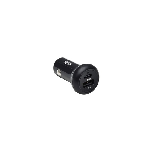 Tripp Lite Usb Car Charger Dualport 24w Usb C Usb-a (U280C0224W1B)