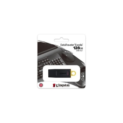 Kingston 128gb Usb3.2 Gen1 Datatraveler Exodia (DTX/128GB)