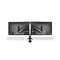 Chief Manufacturing Kx Clmn Desk Mnt Dual 2l Arms Blk (KXC220B)