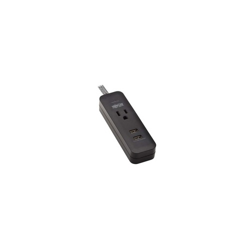 Tripp Lite Surge Protector 1-outlet 2 Usb 4ft Cord (TLP104USB)