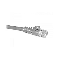 Enet Solutions Cat6a Cord Booted Snagless 7ft Grey (C6AGY7ENC)