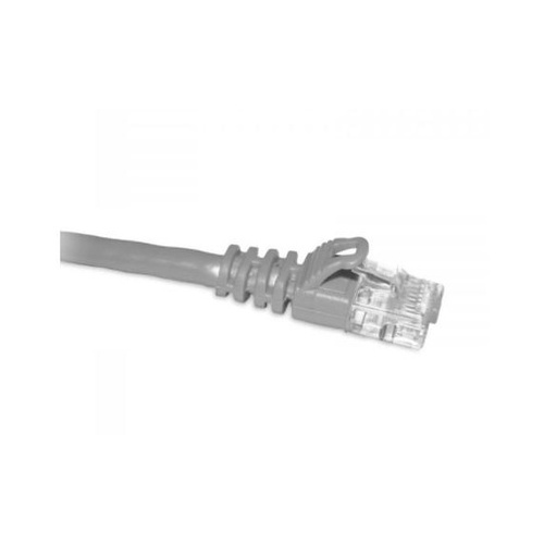 Enet Solutions Cat6a Cord Booted Snagless 7ft Grey (C6AGY7ENC)