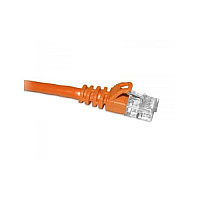 Enet Solutions Cat6a Cord Booted Snagless 5ft Orange (C6AOR5ENC)