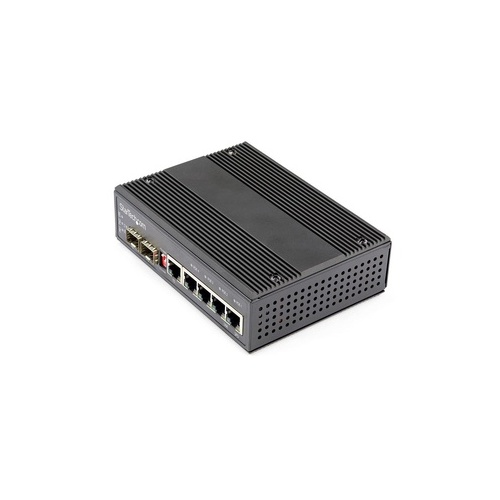 StarTech Industrial 6port Gigabit Poe+ Switch 30w (IES1G52UP12V)